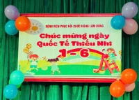 ẤM &Aacute;P CHƯƠNG TR&Igrave;NH "VUI TẾT THIẾU NHI 1/6" CHO BỆNH NH&Acirc;N NHI V&Agrave; CON VI&Ecirc;N CHỨC, NGƯỜI LAO ĐỘNG TẠI BỆNH VIỆN PHỤC HỒI CHỨC NĂNG TỈNH L&Acirc;M ĐỒNG